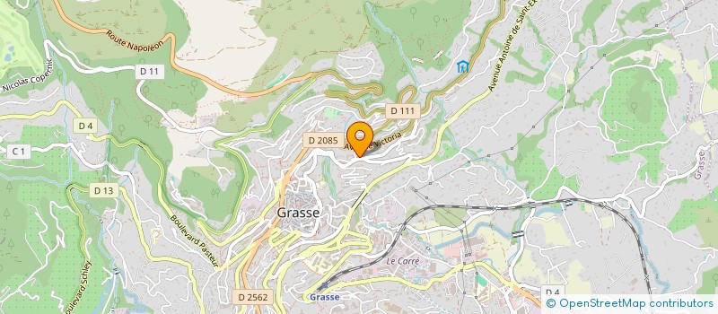 localisation de l'entreprise DORAY  GRASSE