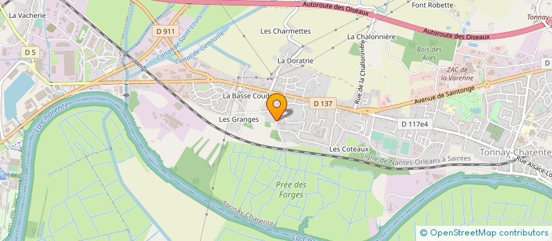 localisation de l'entreprise DORCHINI  SAINT-ANDRE-DE-CUBZAC