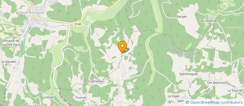 localisation de l'entreprise DORDOGNE DIVERSIONS à SAGELAT