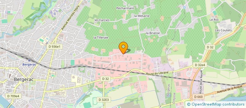 localisation de l'entreprise DORDOGNE FOIE GRAS à BERGERAC