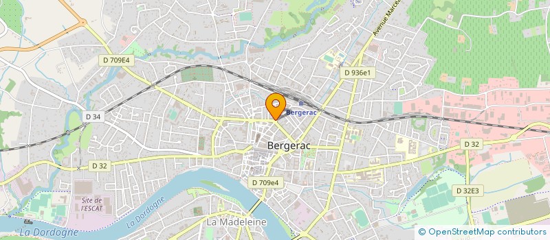 localisation de l'entreprise DORDOGNE PROMOTION à BERGERAC