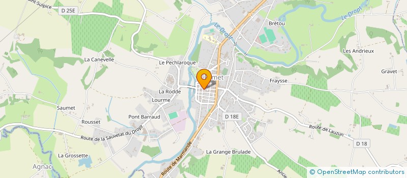 localisation de l'entreprise DORDOGNE PROPERTY CONSULTANTS  EYMET