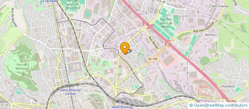 localisation de l'entreprise DORE  SAINT-ETIENNE