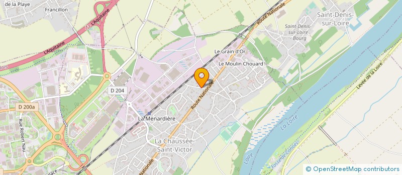 localisation de l'entreprise DORE  LA CHAUSSEE-SAINT-VICTOR