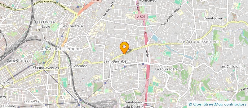 localisation de l'entreprise DORE à MARSEILLE