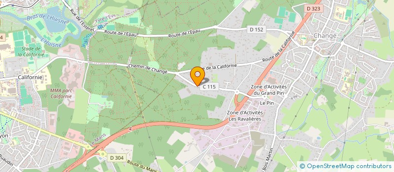 localisation de l'entreprise DORE  CHANGE