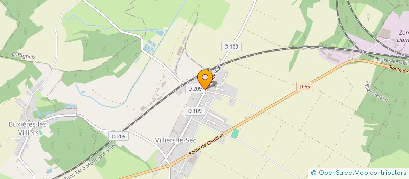 localisation de l'entreprise DORE BODSON à BRETHENAY
