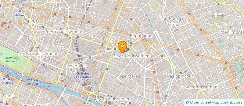 localisation de l'entreprise DORE VIGUIE  PARIS