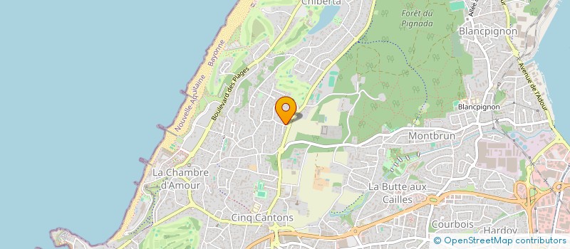 localisation de l'entreprise DOREA à ANGLET