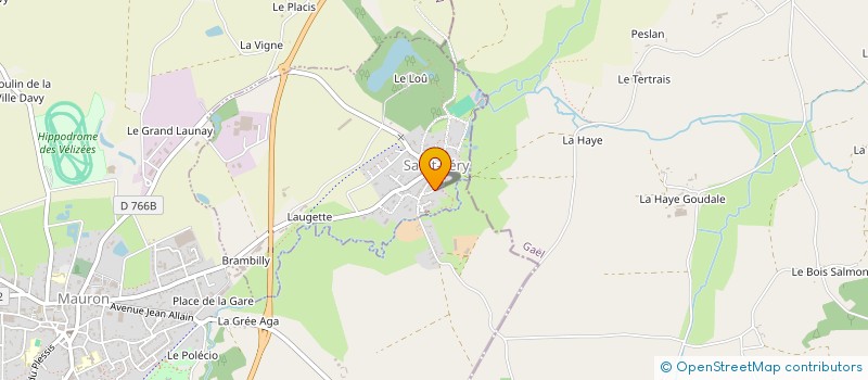 localisation de l'entreprise DOREAU GUILLAUME PLOMBERIE CHAUFFAGE  NEANT-SUR-YVEL