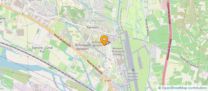 localisation de l'entreprise DOREE  CHATEAUNEUF-DE-GADAGNE