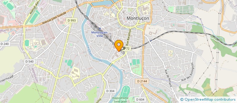 localisation de l'entreprise DOREGRILL à MONTLUCON
