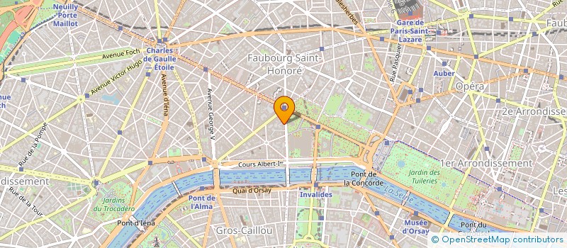 localisation de l'entreprise DOREL ENESCOT TAITEUR à PARIS