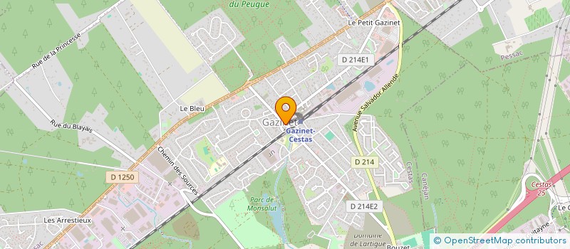 localisation de l'entreprise DOREMA SANTE à CESTAS