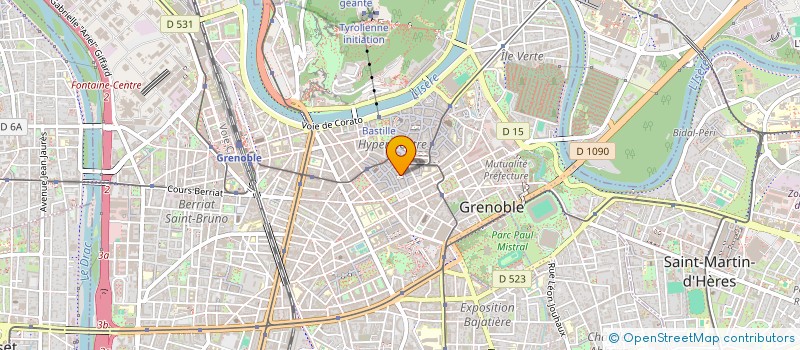 localisation de l'entreprise DOREMI à GRENOBLE