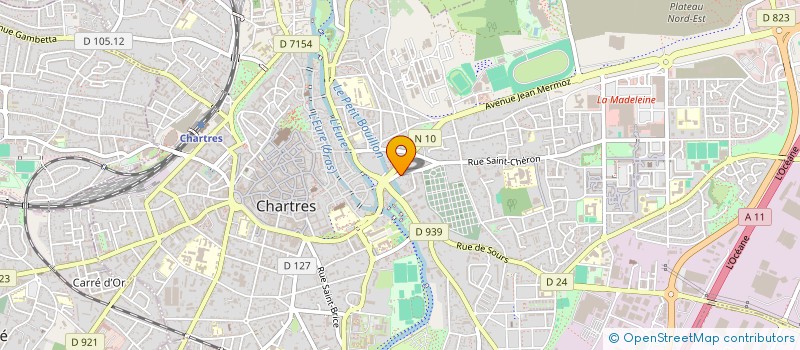 localisation de l'entreprise DOREMI à CHARTRES
