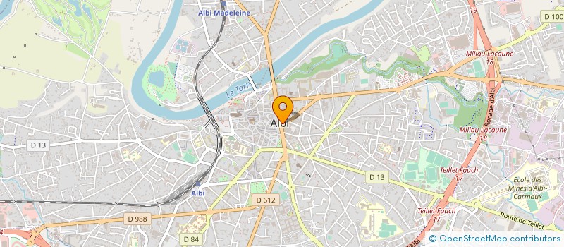 localisation de l'entreprise DOREMI-A à ALBI