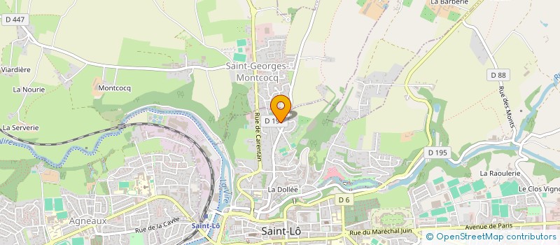 localisation de l'entreprise DOREMI FORMATION & COACHING  SAINT-LO