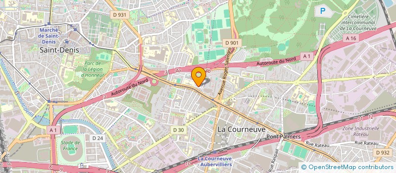 localisation de l'entreprise DOREMI & SOUTIEN O ARTISTES MINEURS à SAINT-DENIS