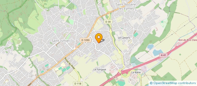 localisation de l'entreprise DOREMY  SAINT-ISMIER