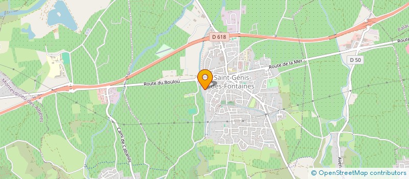 localisation de l'entreprise DORENOV  SAINT-GENIS-DES-FONTAINES