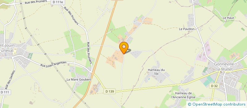 localisation de l'entreprise DORETNOU  SAINT-JOUIN-BRUNEVAL