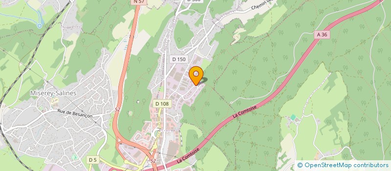 localisation de l'entreprise DORFFNER AGENCEMENT à CHATILLON LE DUC