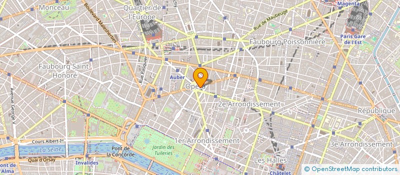 localisation de l'entreprise DORGIL à PARIS