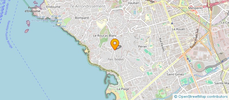 localisation de l'entreprise DORGO à MARSEILLE