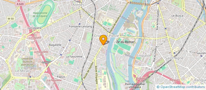 localisation de l'entreprise DORHAIN  TOULOUSE