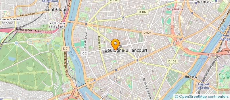 localisation de l'entreprise DORHINO à BOULOGNE-BILLANCOURT