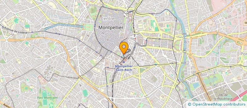 localisation de l'entreprise DORIA AVOCATS à MONTPELLIER