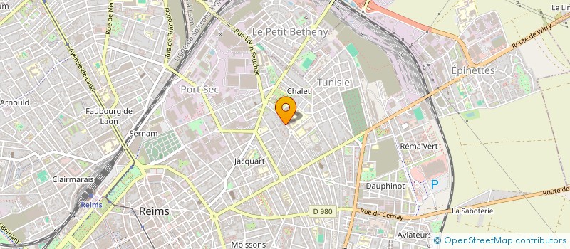 localisation de l'entreprise DORIA-NAYAM  REIMS