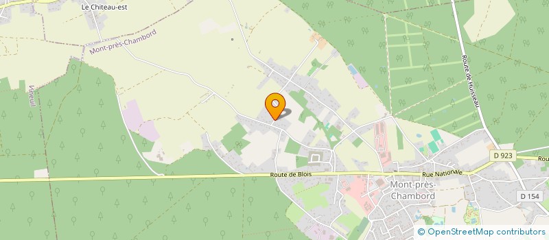 localisation de l'entreprise DORIAMBRE IMMO  MONT-PRES-CHAMBORD