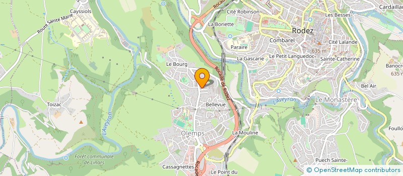 localisation de l'entreprise DORIAN  OLEMPS