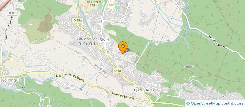localisation de l'entreprise DORIAN'DICAP  GARDANNE