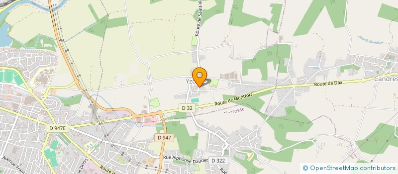 localisation de l'entreprise DORIAN LABORDE SAS  YZOSSE