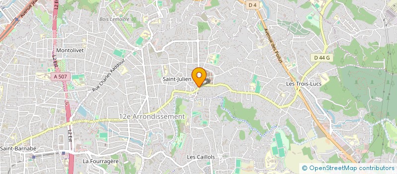 localisation de l'entreprise DORIAN'S à MARSEILLE