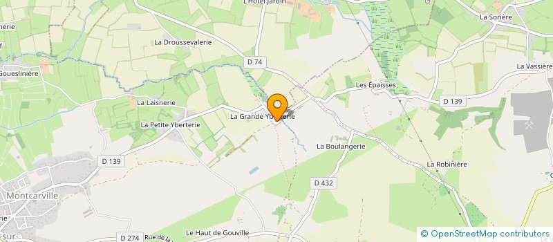 localisation de l'entreprise DORIANDJA  GOUVILLE-SUR-MER