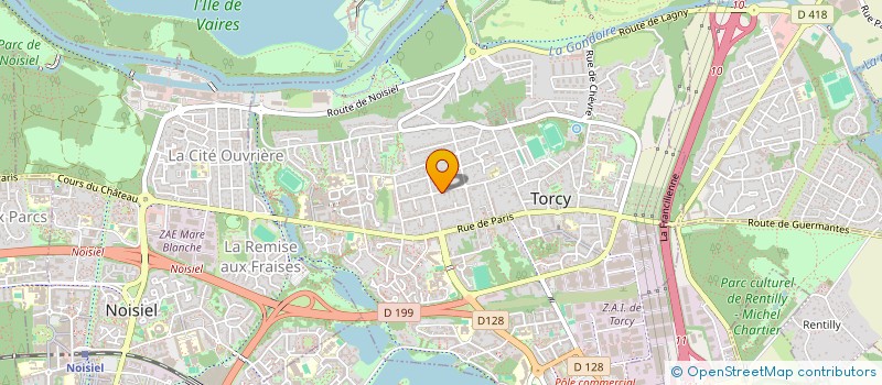 localisation de l'entreprise DORIANNA à TORCY