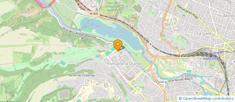 localisation de l'entreprise DORIER à DIJON