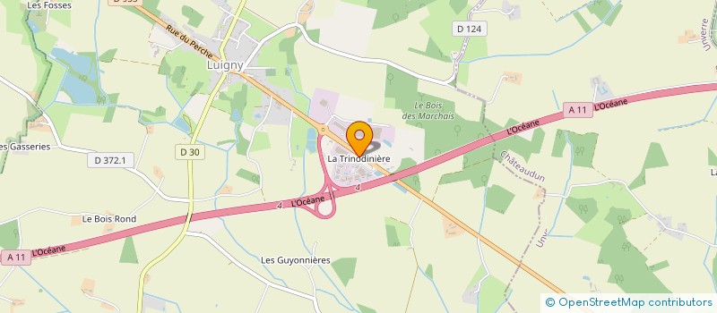 localisation de l'entreprise DORIER PLAST à LUIGNY
