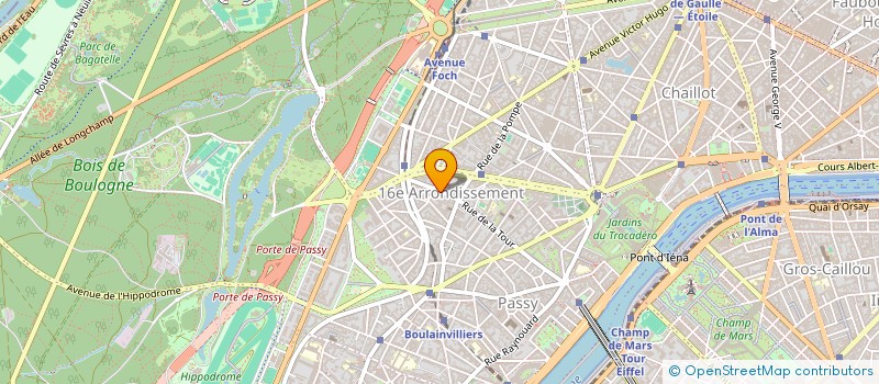 localisation de l'entreprise DORIL  PARIS