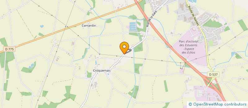 localisation de l'entreprise DORIL VTC  DERVAL