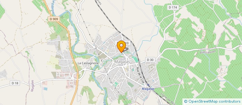 localisation de l'entreprise DORINE à AUTIGNAC