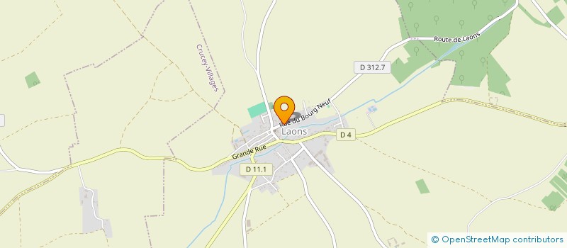 localisation de l'entreprise DORIO THIBAUD à LAONS