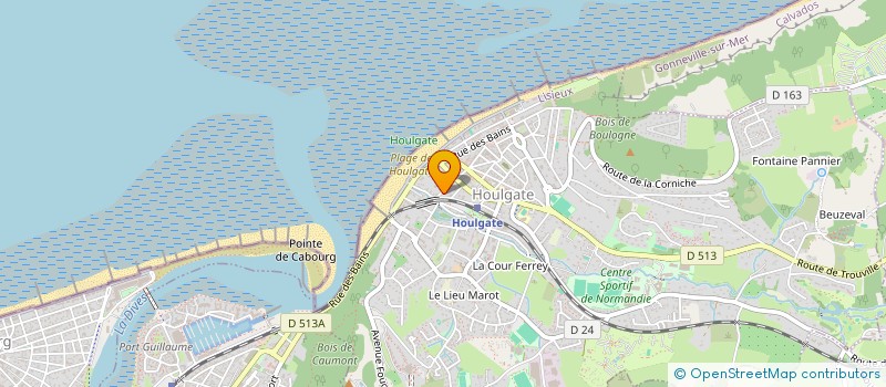 localisation de l'entreprise DORIS  HOULGATE