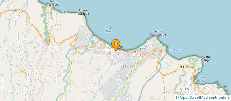 localisation de l'entreprise DORIS à LORRAIN