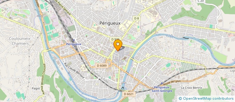 localisation de l'entreprise DORIS FRESARD à PERIGUEUX