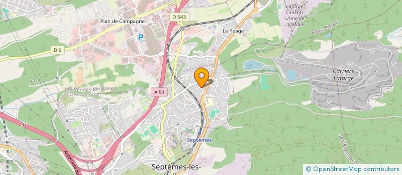 localisation de l'entreprise DORISKNOWSFASHION à SEPTEMES-LES-VALLONS